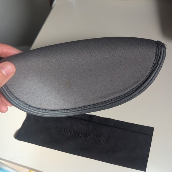 GIORGIO ARMANI Sunglasses Matte Bordeaux Brown Lens AR8037 5306/73 56 18 140 3N - Picture 13 of 13